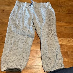 Calvin Klein knew length sweatpants